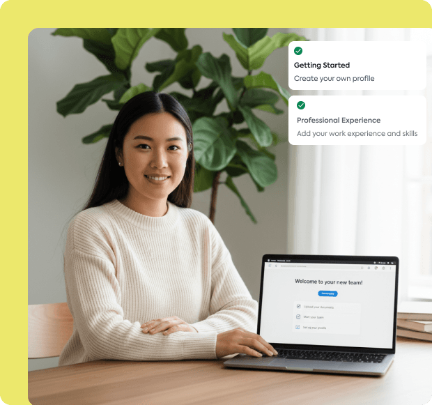 Onboarding panel preview