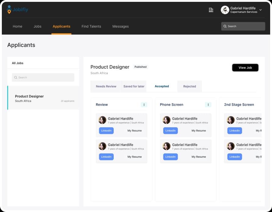 JobGenius Platform
